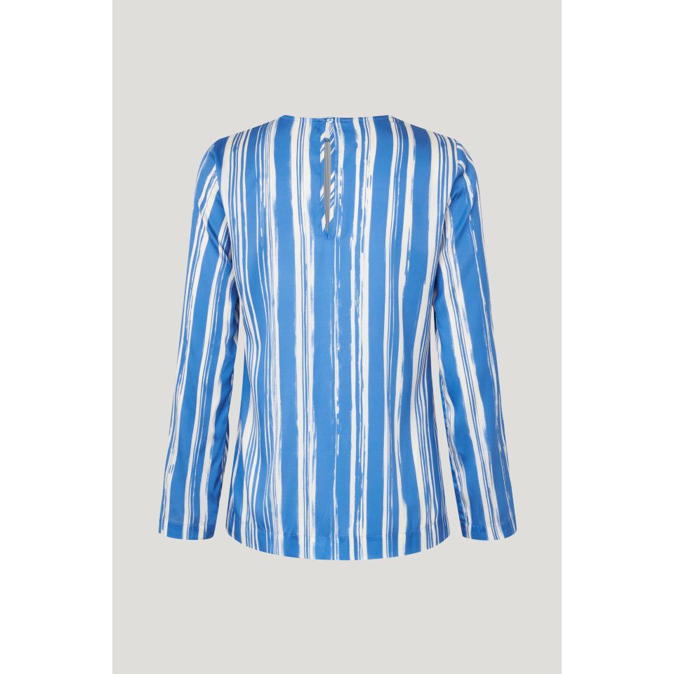 Baum Und Pferdgarten Malu Blouse - Blue Stripe