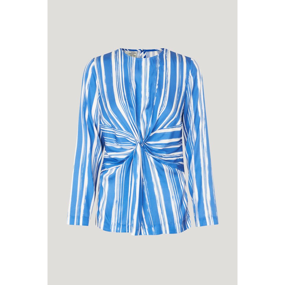 Baum Und Pferdgarten Malu Blouse - Blue Stripe