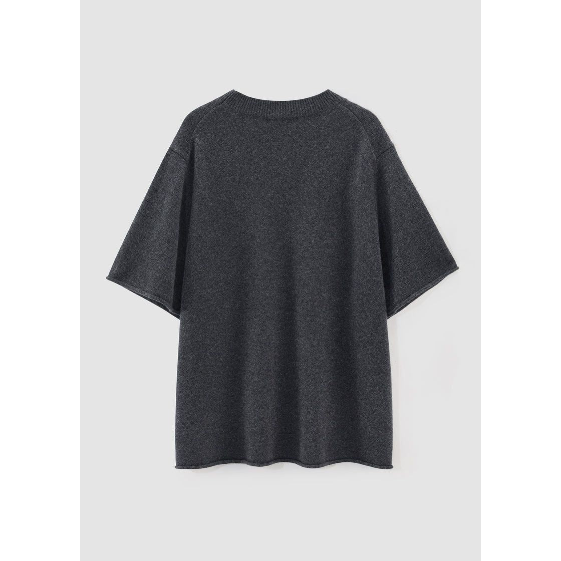 ALEGER Cashmere Blend Super Big - Dark Marl Grey
