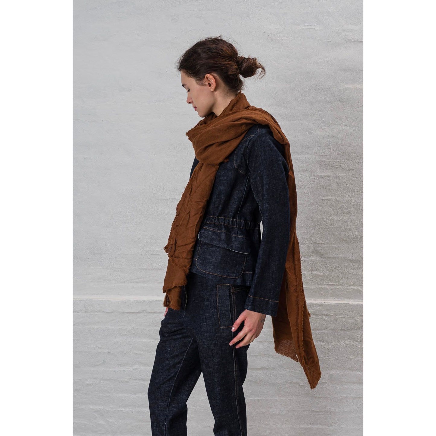 Hannoh + Wessel Sophie Scarf 923 - Cinnamon