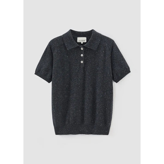 ALEGER Cashmere Best Polo 498 - Night Sky