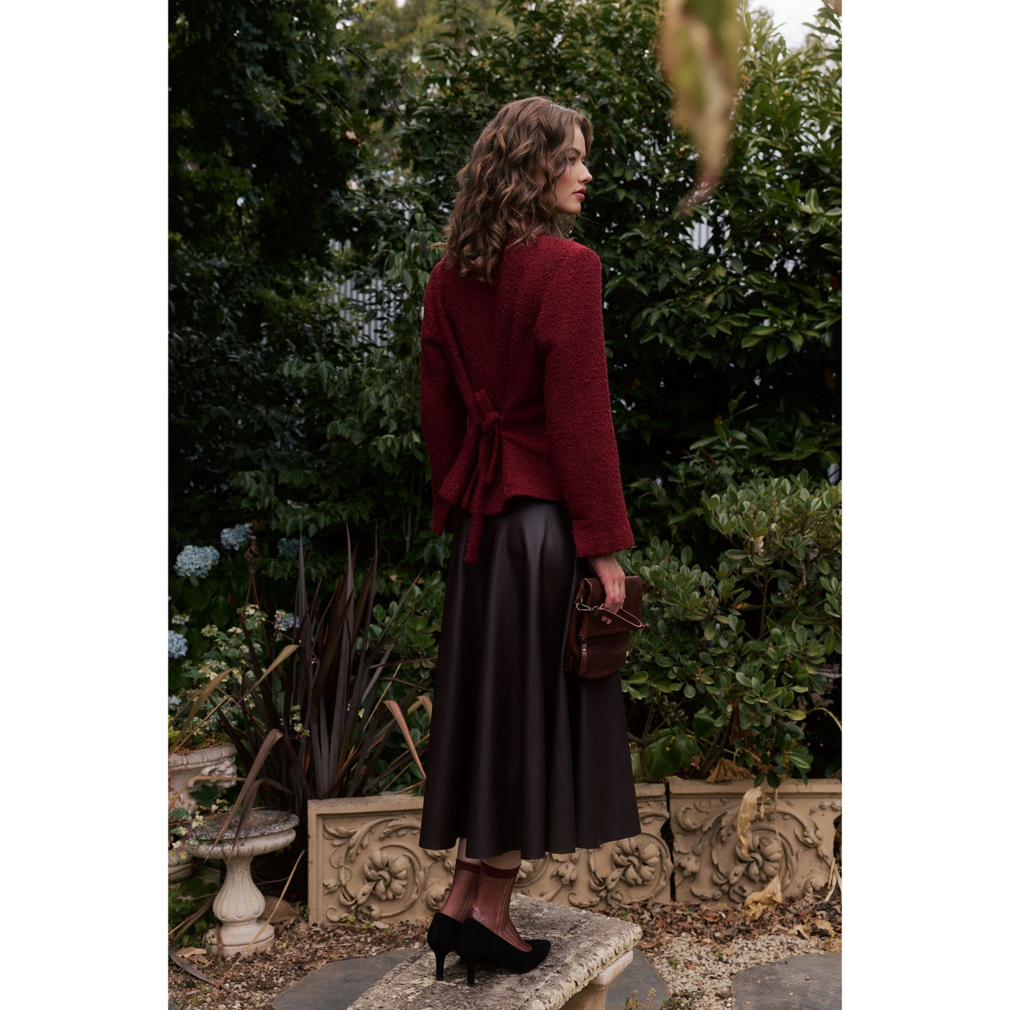 Vale and Ward Bosely Skirt - Chocolate