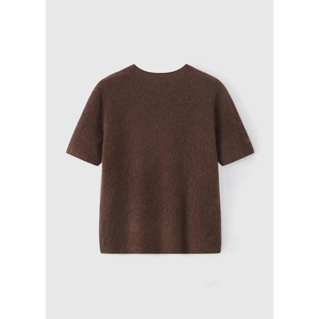 ALEGER Brushed Short Sleeve Knit 658 - Mink