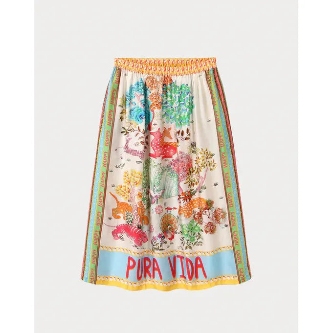 Me 369 Vanessa Midi Skirt - Pura Vida