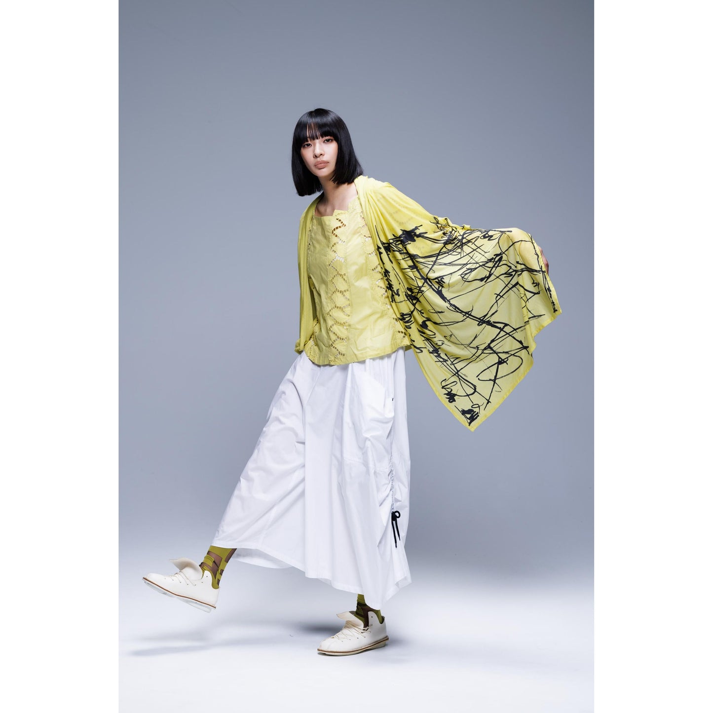 Moyuru Blouse 433 - Yellow