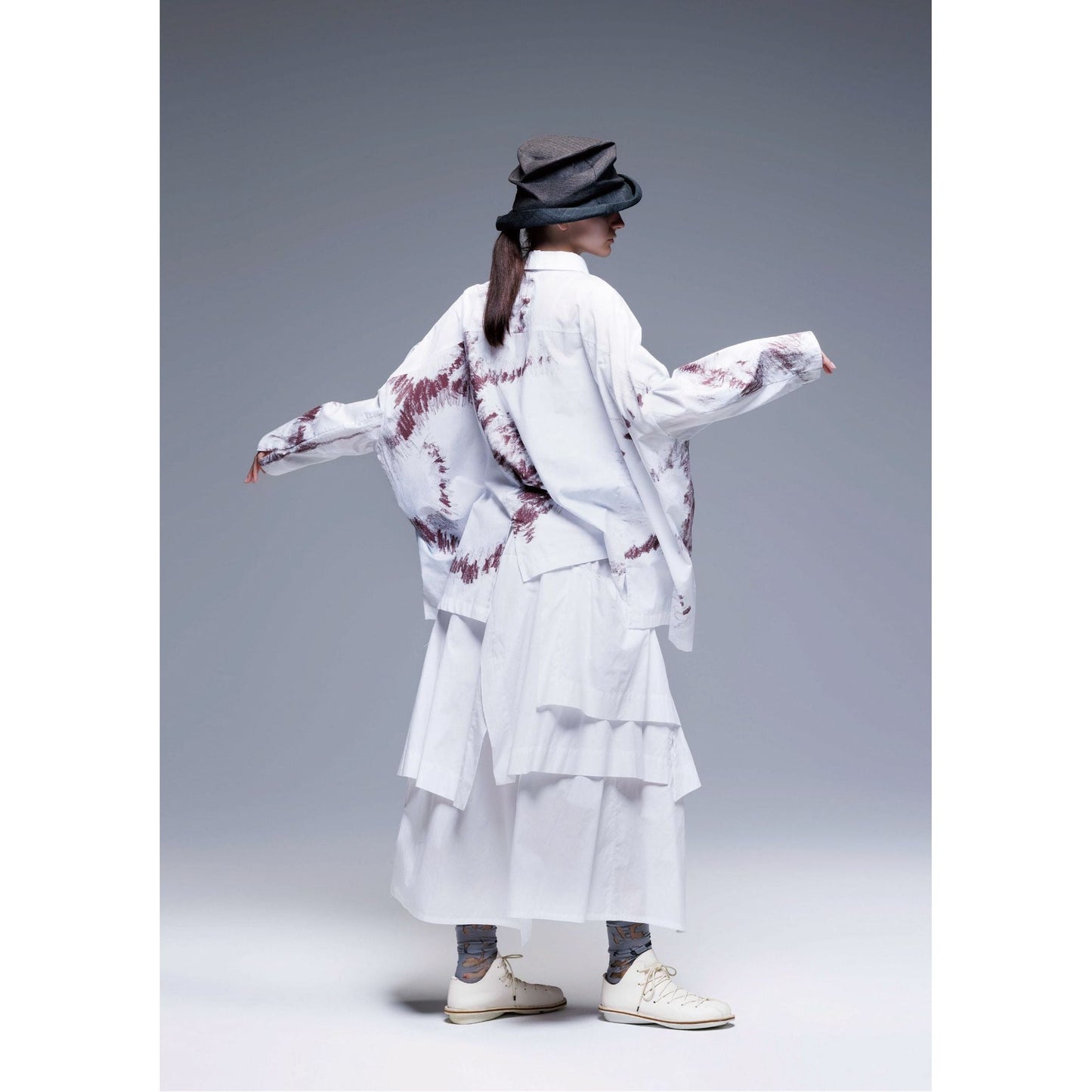 Moyuru Skirt 401 - White