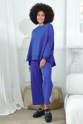 Curate Long Stretch Pant- Blue