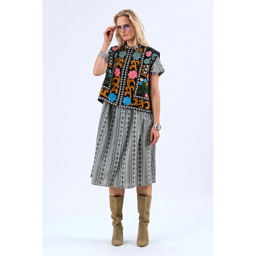 Lolly's Laundry Bin Vest - Washed Black