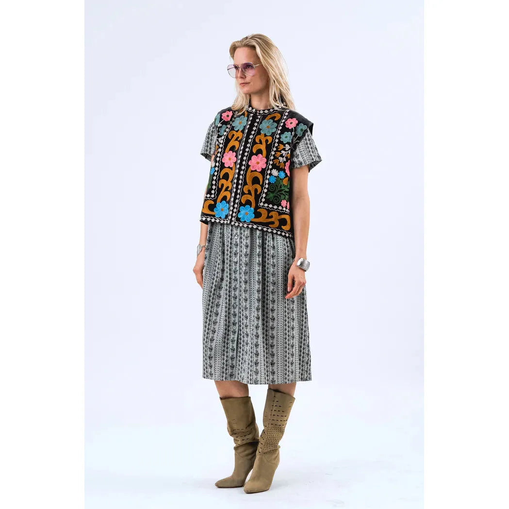 Lolly's Laundry Bin Vest - Washed Black