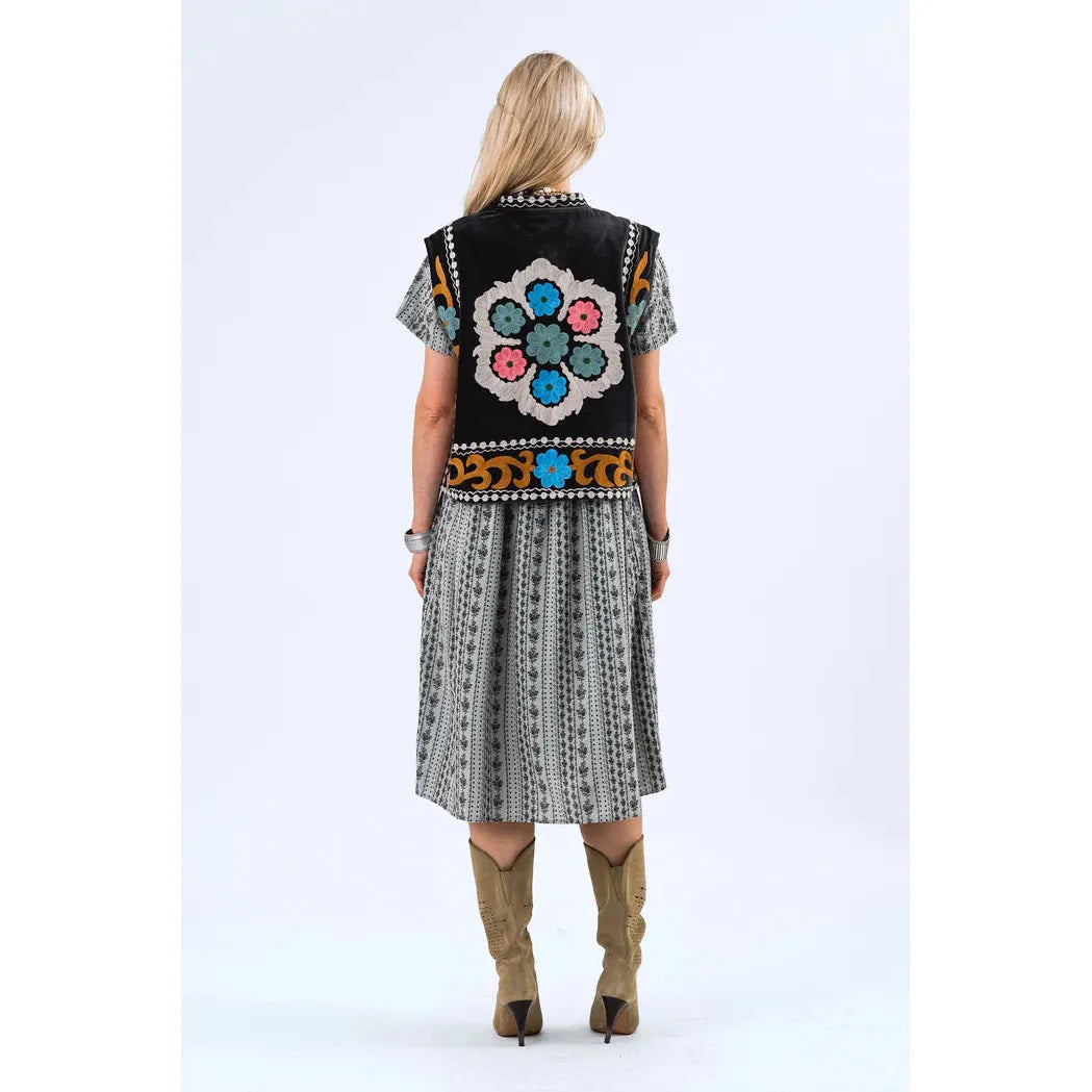 Lolly's Laundry Bin Vest - Washed Black
