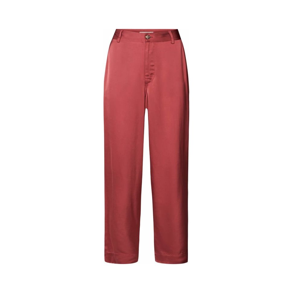 Rabens Saloner Carly Pants - Burgundy