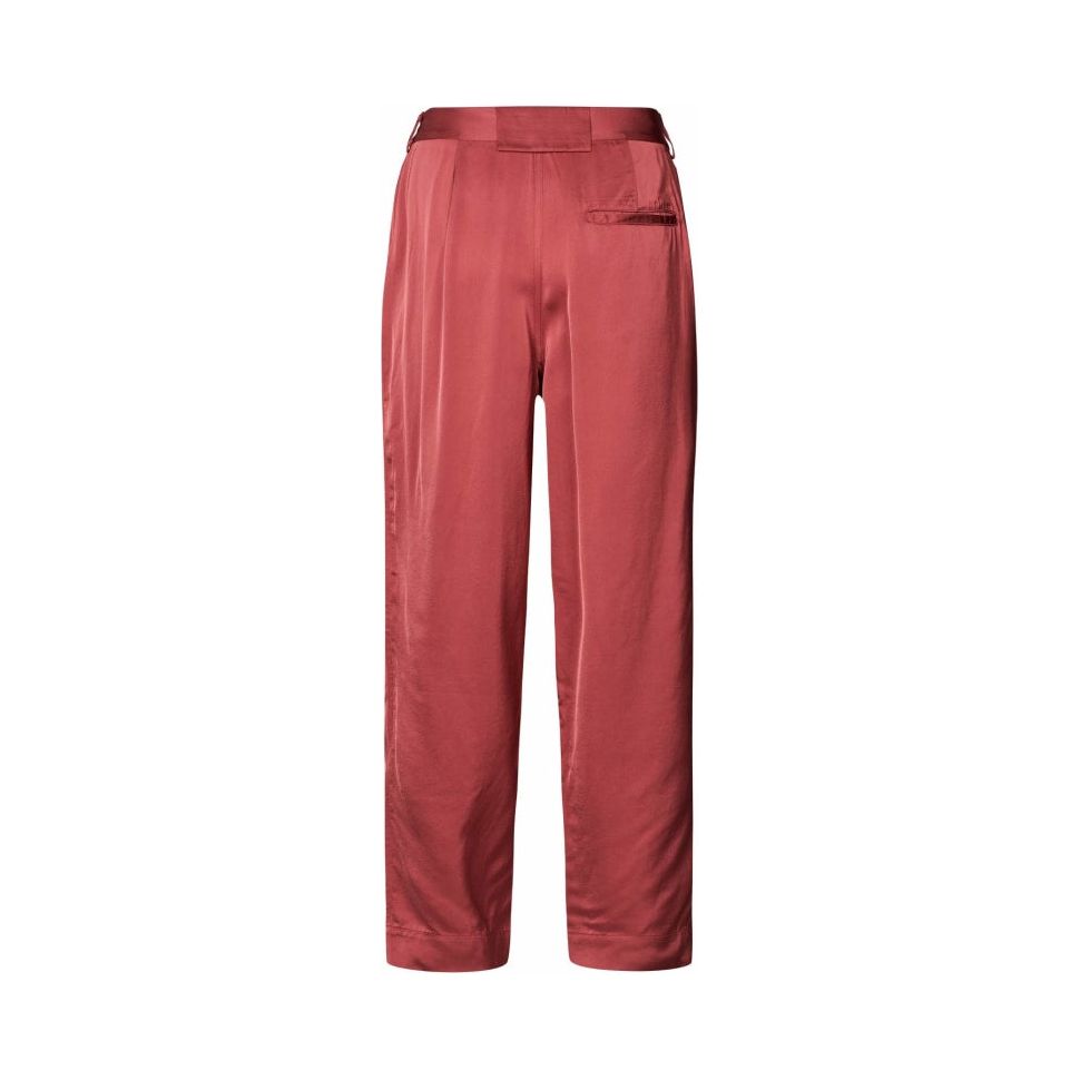 Rabens Saloner Carly Pants - Burgundy