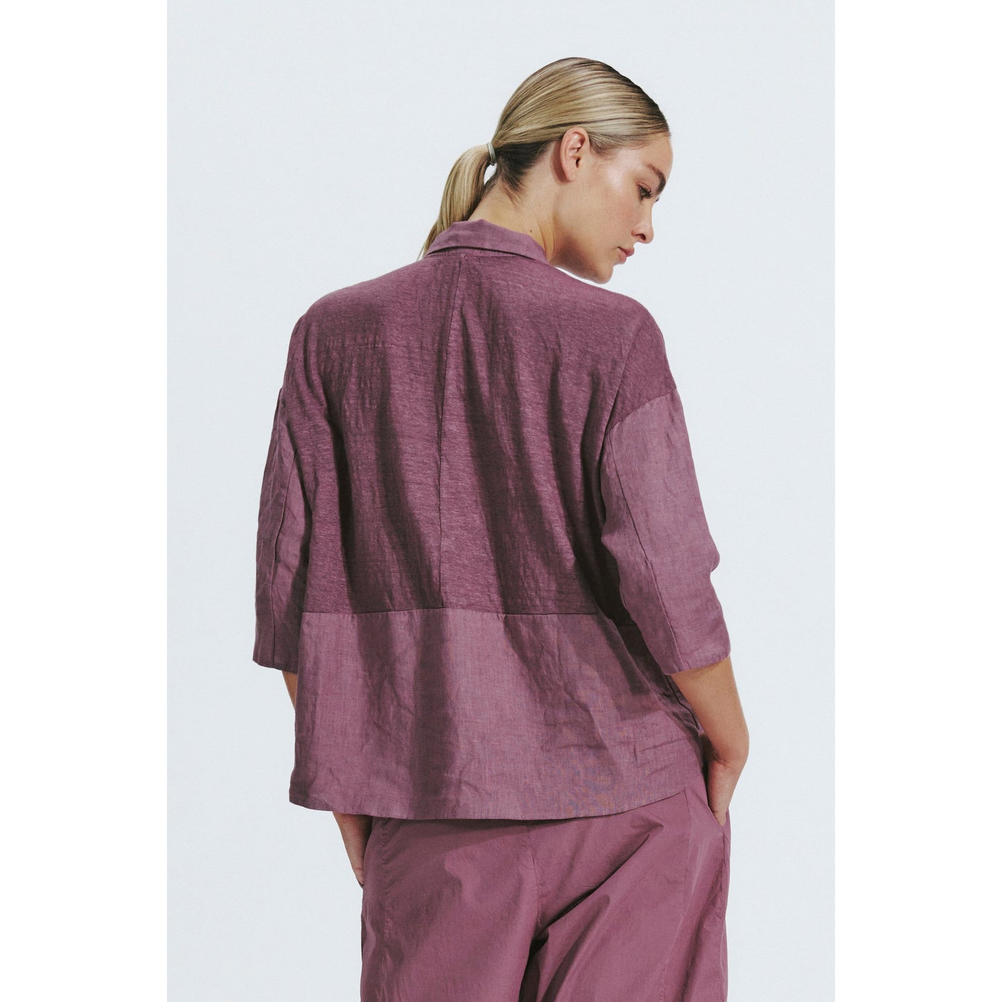 Transit Linen Shirt K204 - Mauve