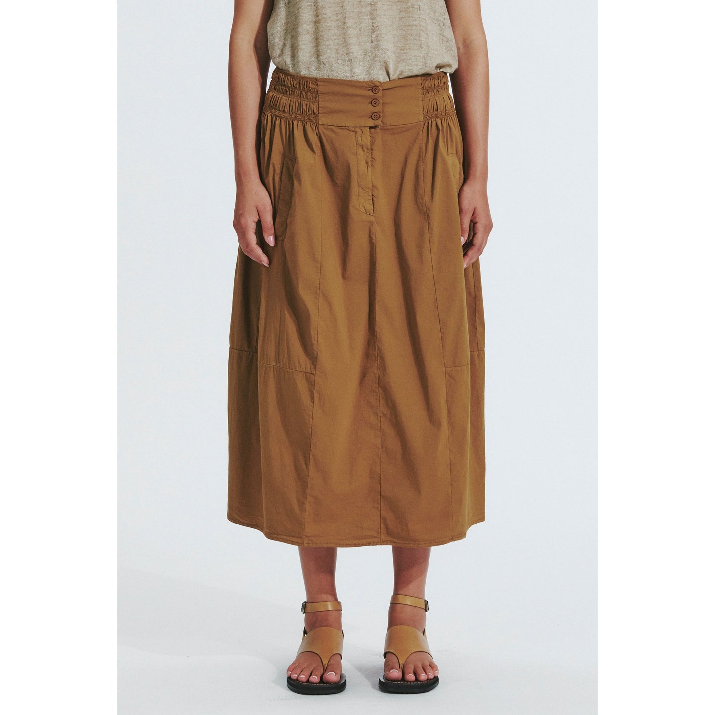 Transit Stretch Poplin Skirt M223