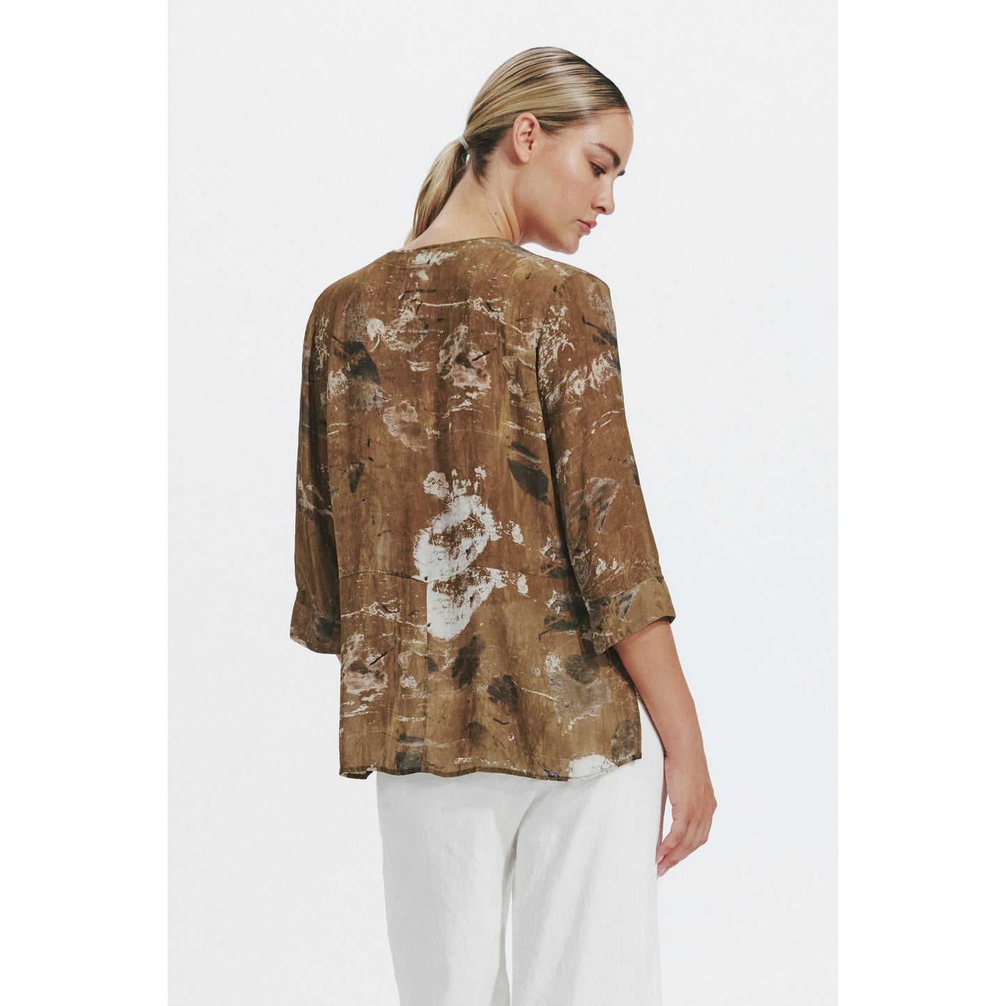 Transit Print Blouse Y341