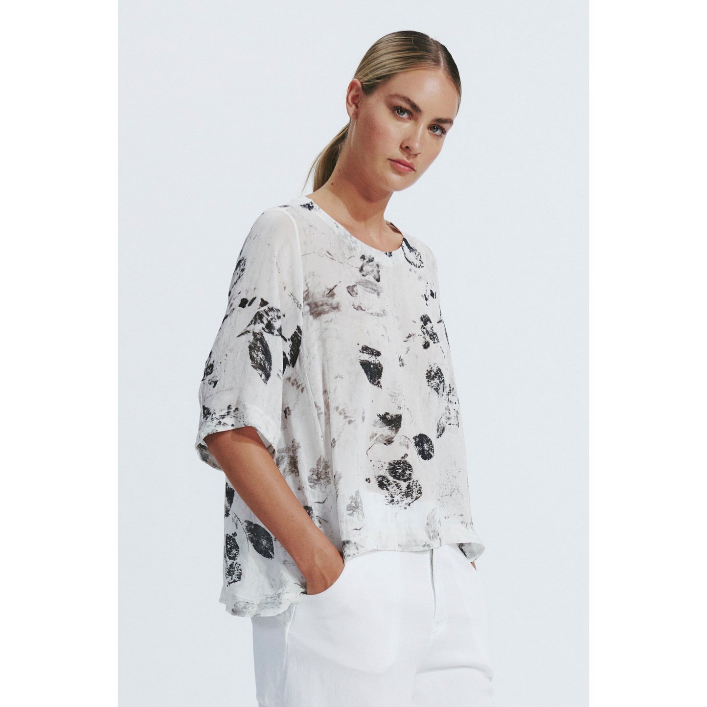 Transit Print SS Top Y342