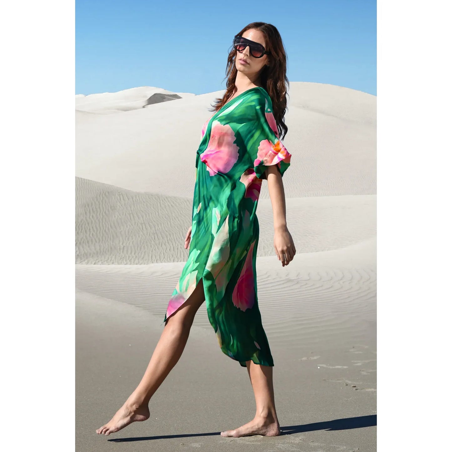 Cooper Do The Twist Dress - Green Floral
