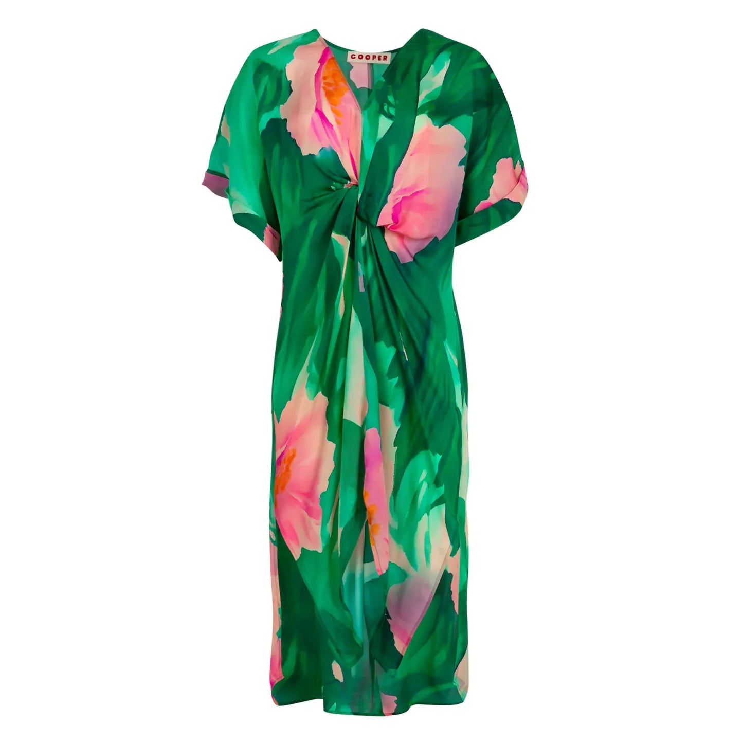Cooper Do The Twist Dress - Green Floral