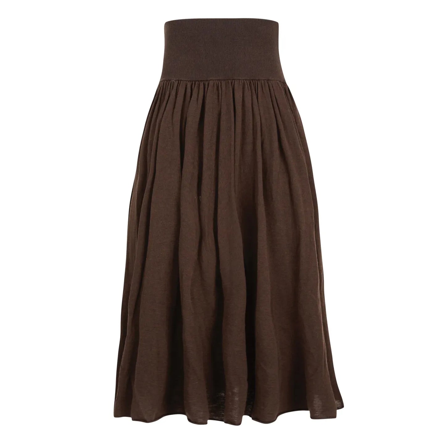 Cooper Basque To Basics Skirt - Chocolate