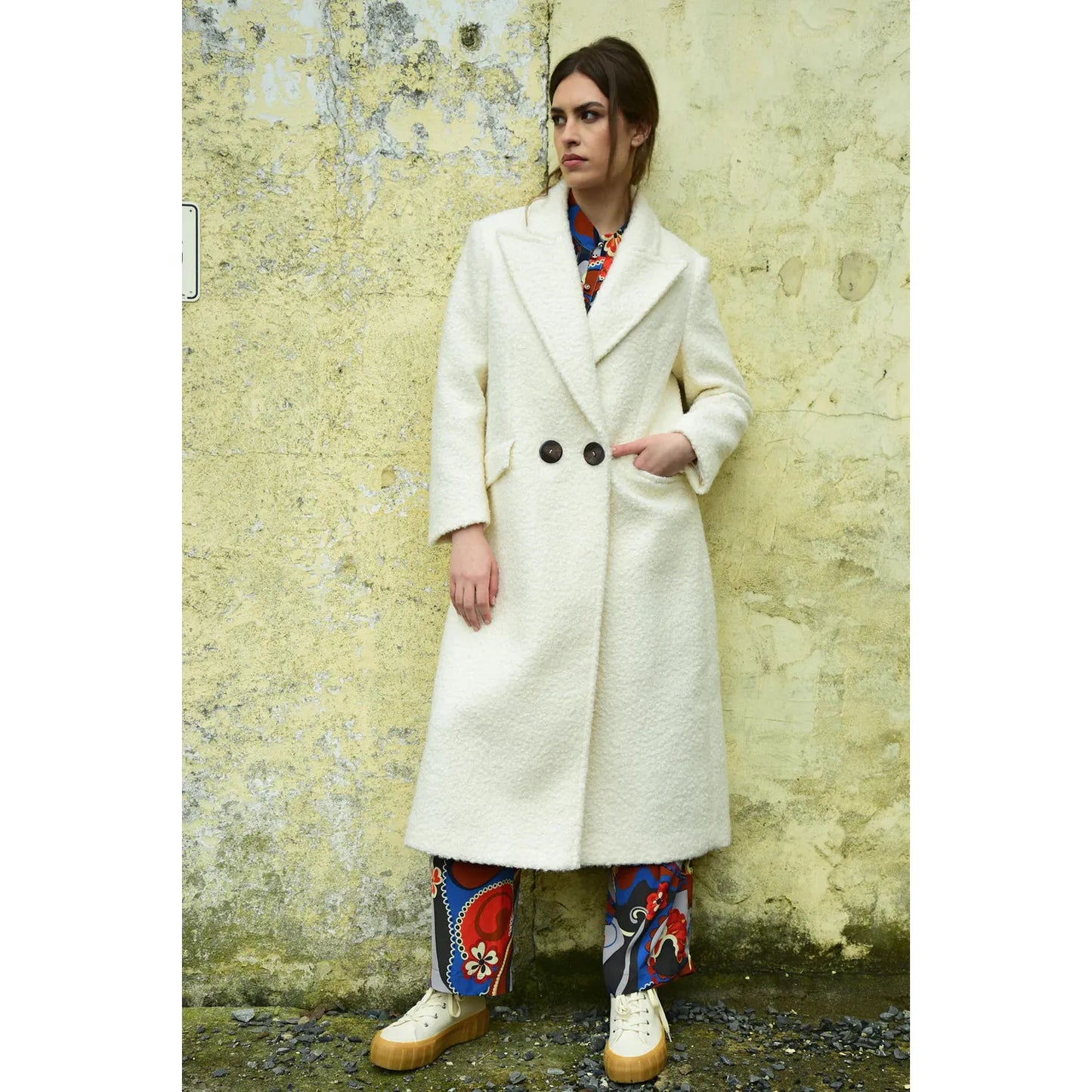 Coop Act The Coat Coat - Ivory