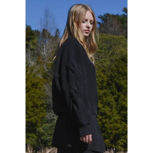 Coop Twist & Shout Cardigan - Black