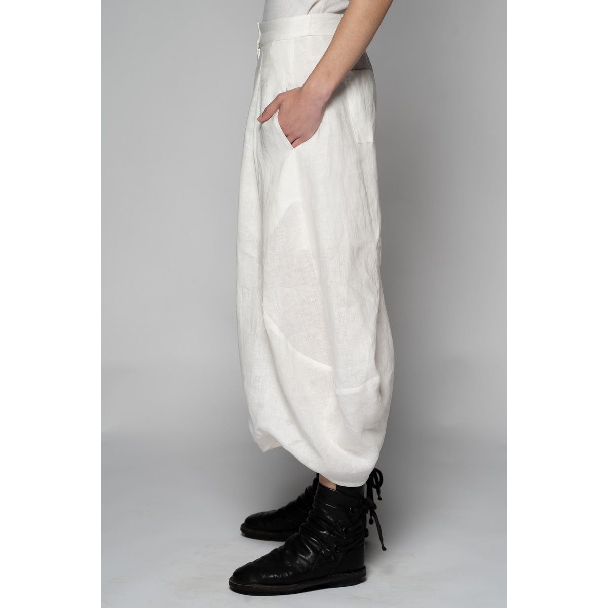 Dogstar Ouna Tie Pants - White
