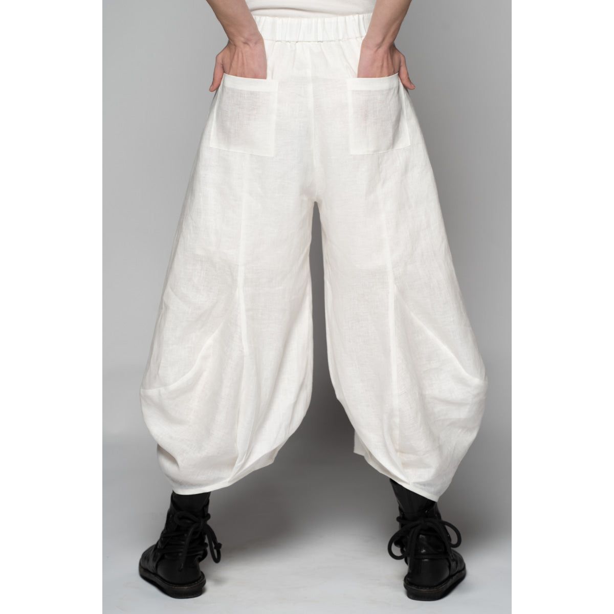 Dogstar Ouna Tie Pants - White