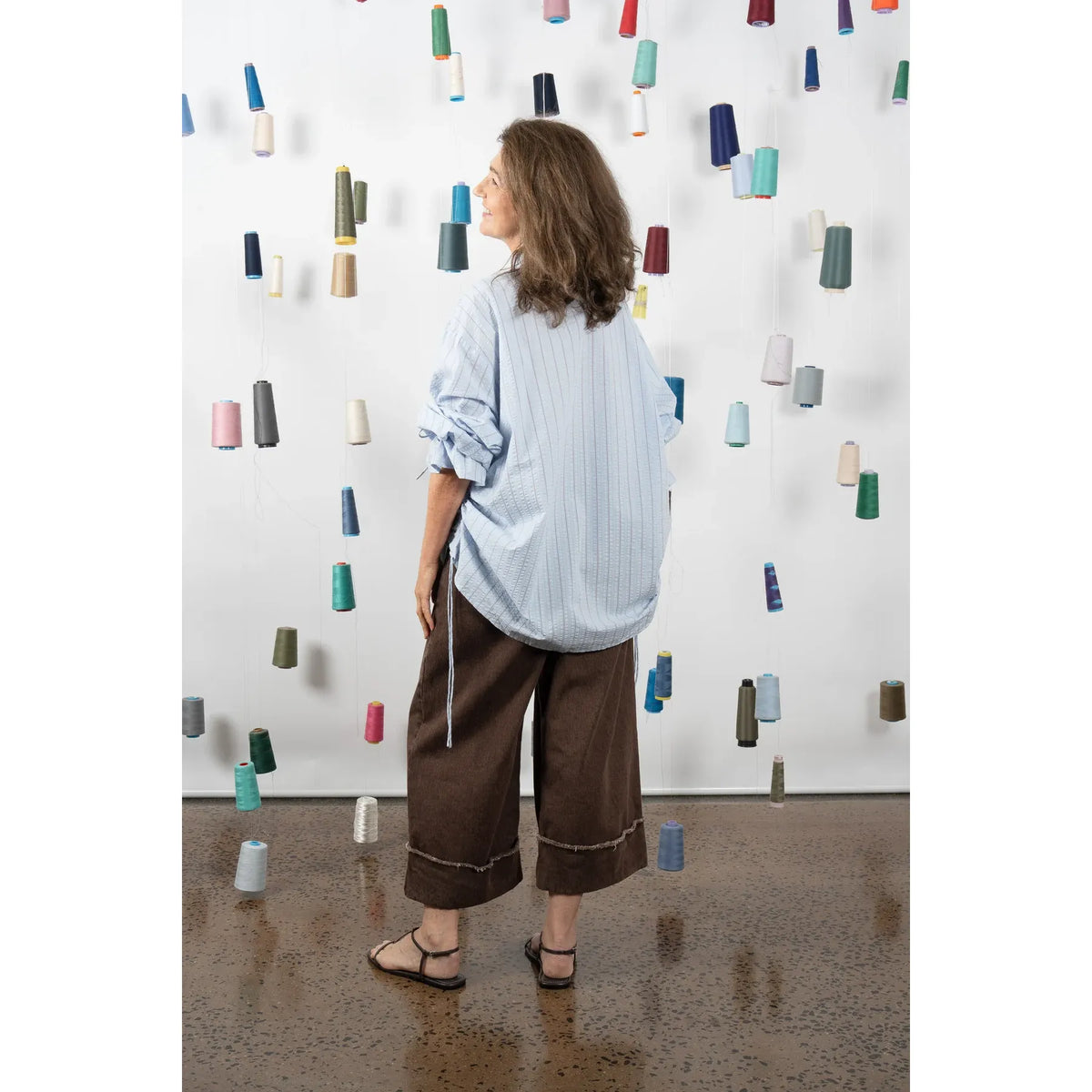 M.A Dainty Mount Shirt - Blue Stripe