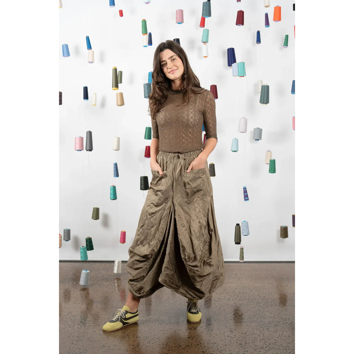 M.A Dainty Montclair Skirt - Kelp