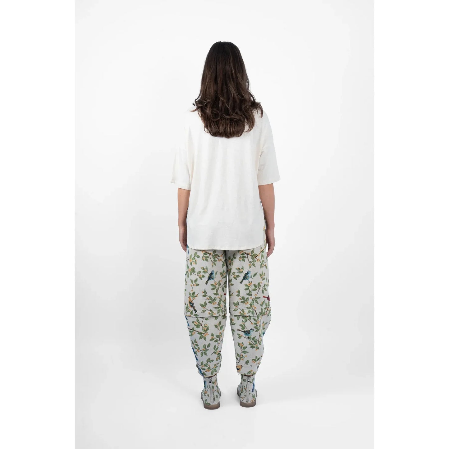 M.A Dainty Peony T-Shirt - Cream