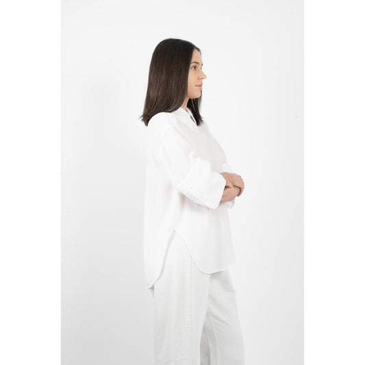 M.A Dainty Chelsea Silk Shirt - White