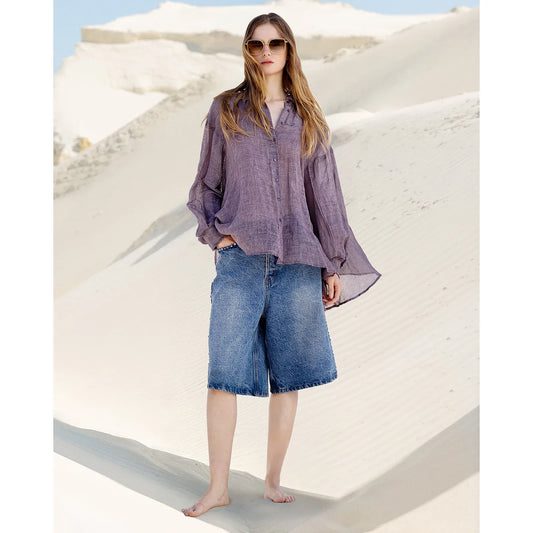 Mes Demoiselles Flory Shirt - Purple