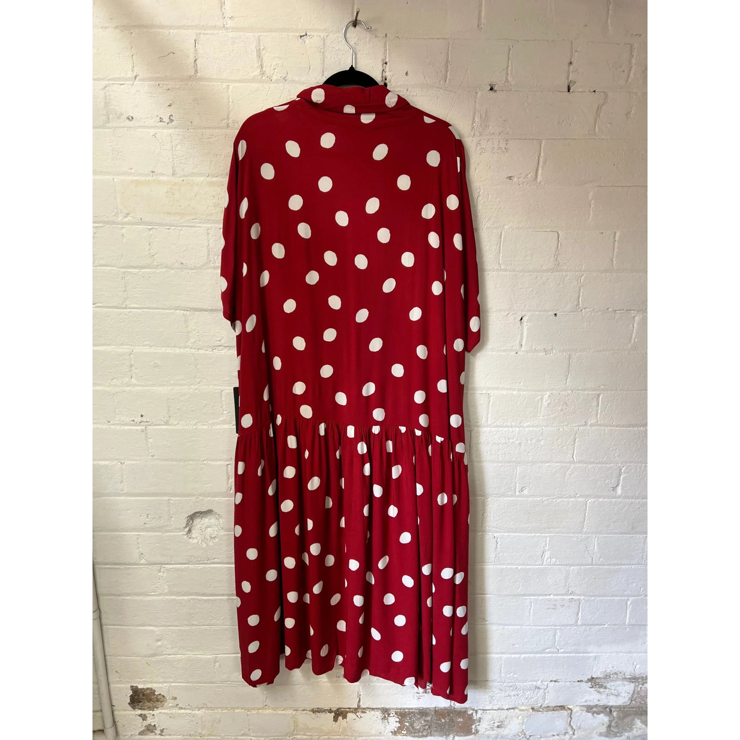 Moyuru Dress 463 - Red/White