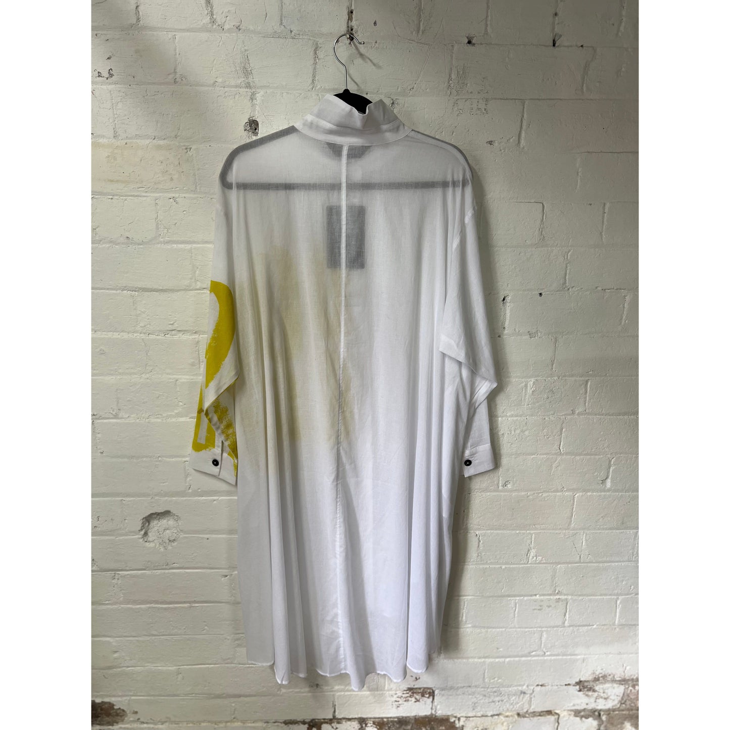 Moyuru Blouse 002 - White/Yellow