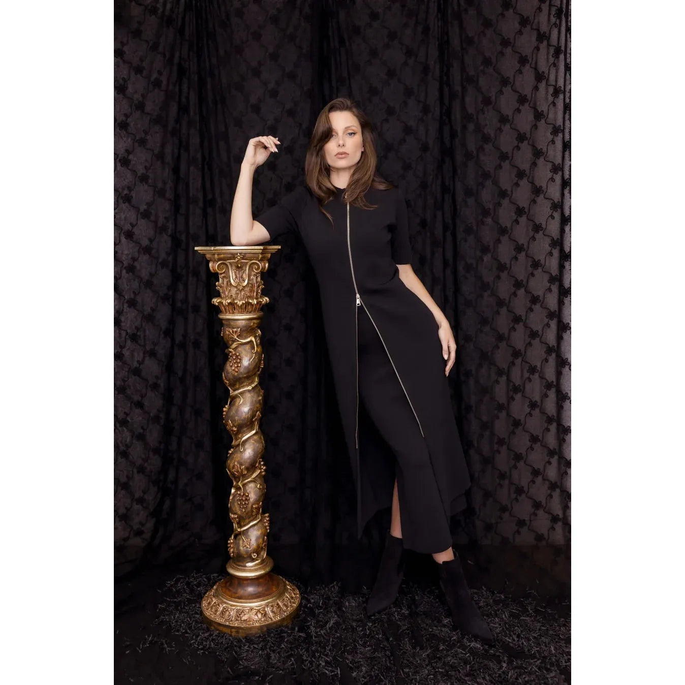 M.A Dainty Kylie Dress - Black