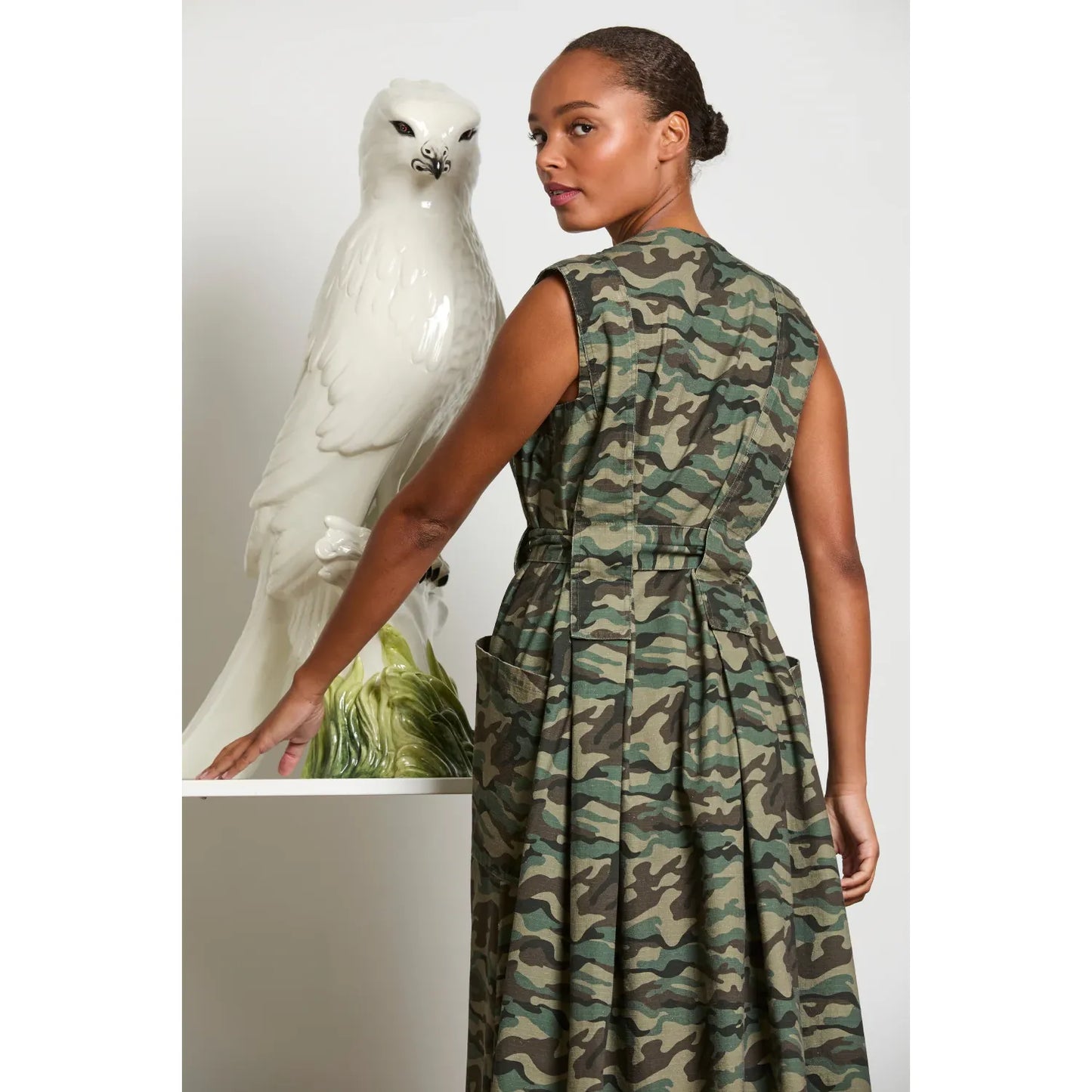 M.A Dainty Gina Dress - Camo