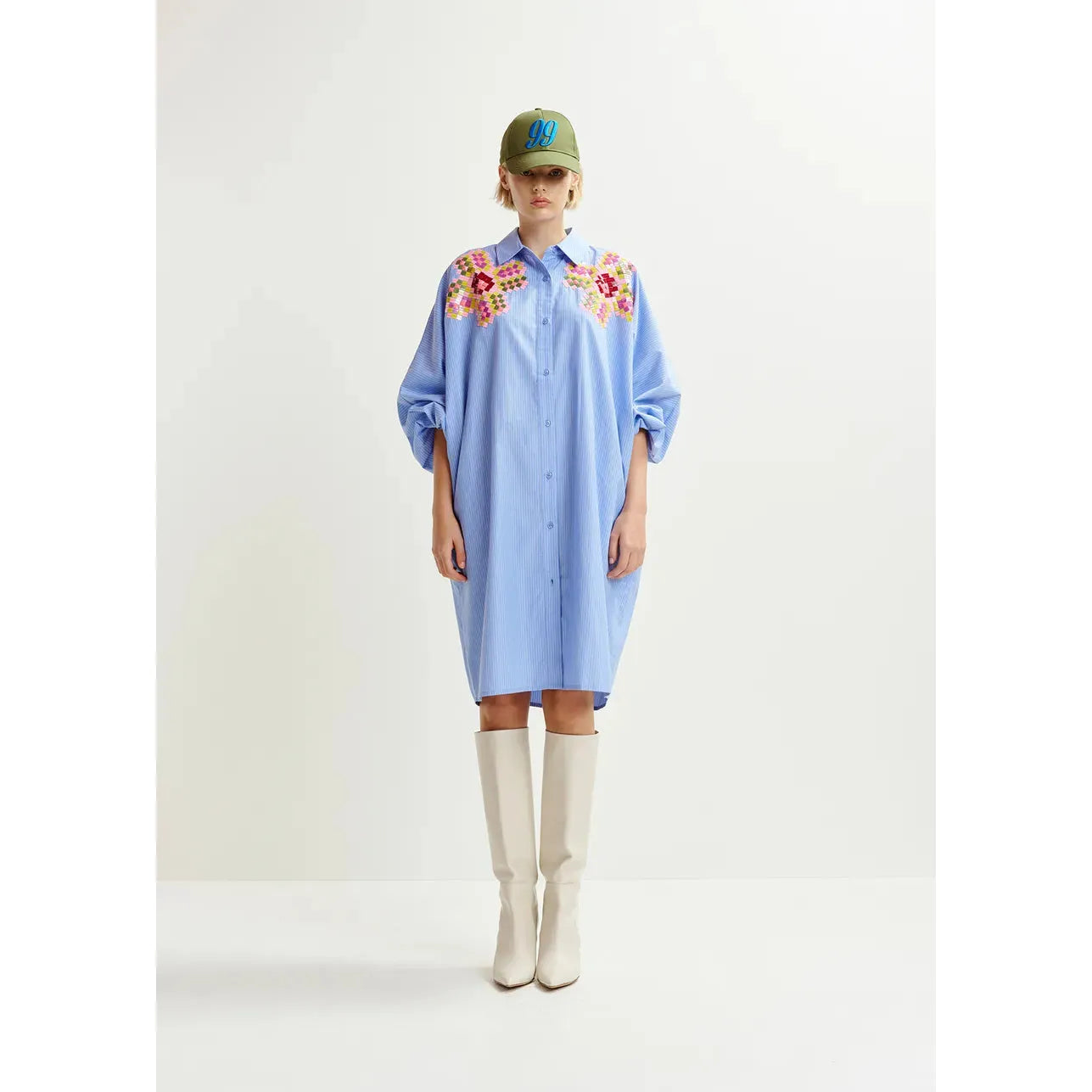 Essentiel Antwerp Hagittarius Sequin Dress - Denim