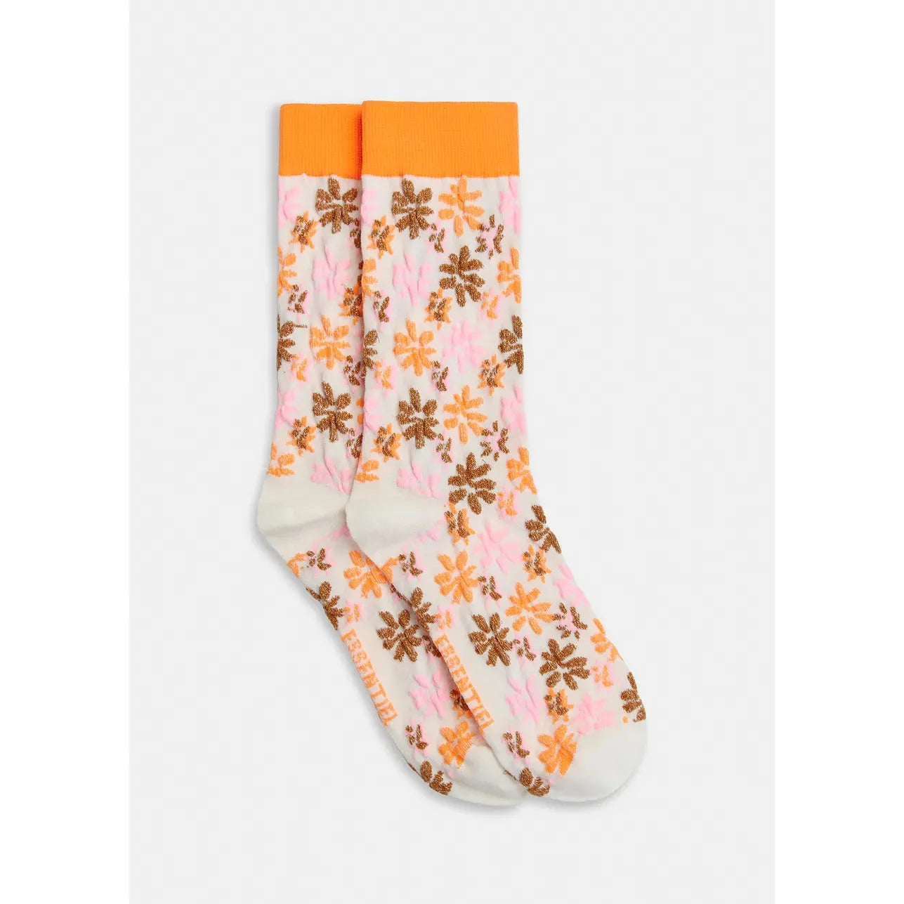 Essentiel Antwerp Hancing Lurex Socks - Off White