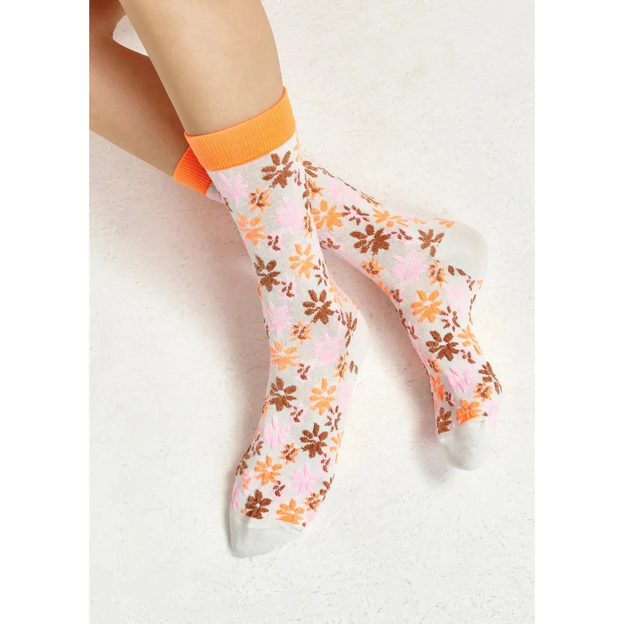 Essentiel Antwerp Hancing Lurex Socks - Off White