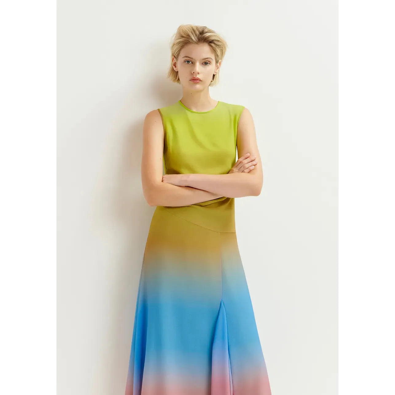 Essentiel Antwerp Homerun Dress - Citronella