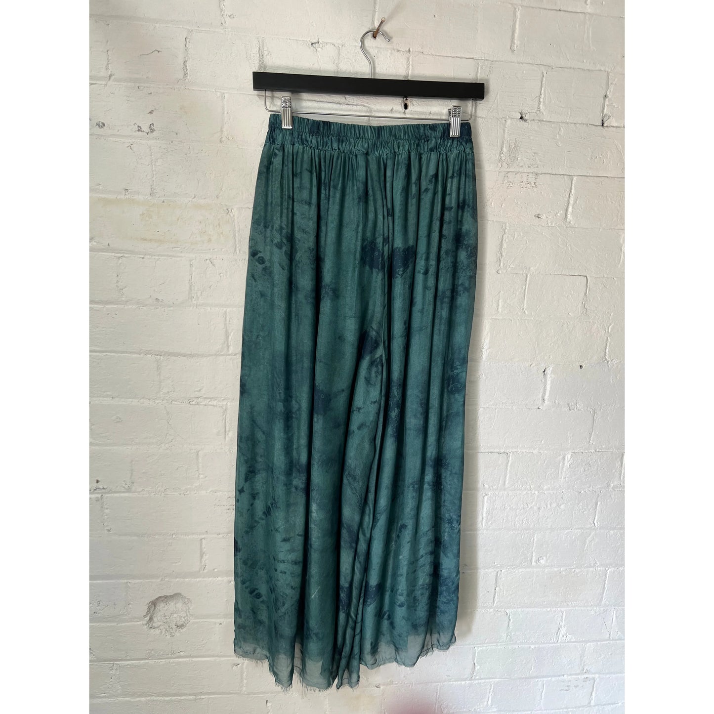 Sanctamuerte Pants S278 - Tiffany Marine Print