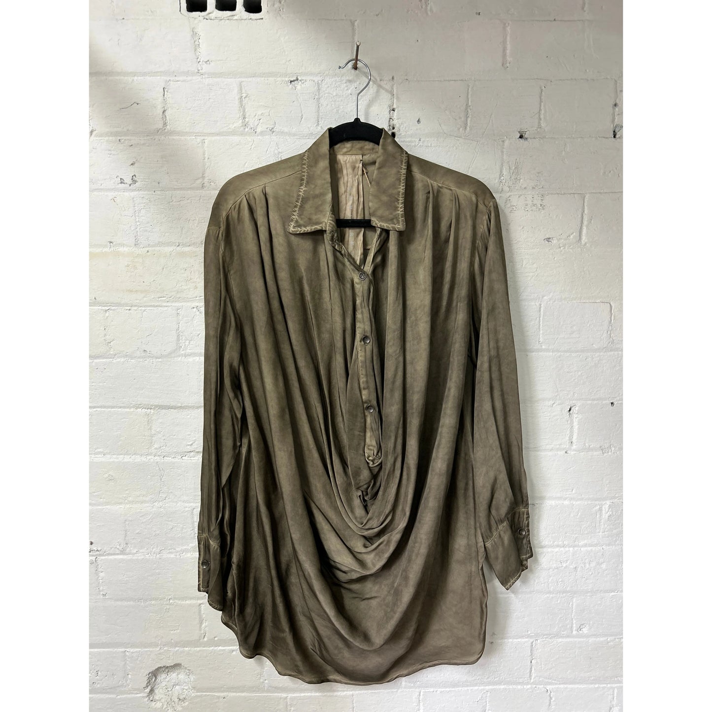 Sanctamuerte Green Shirt 418