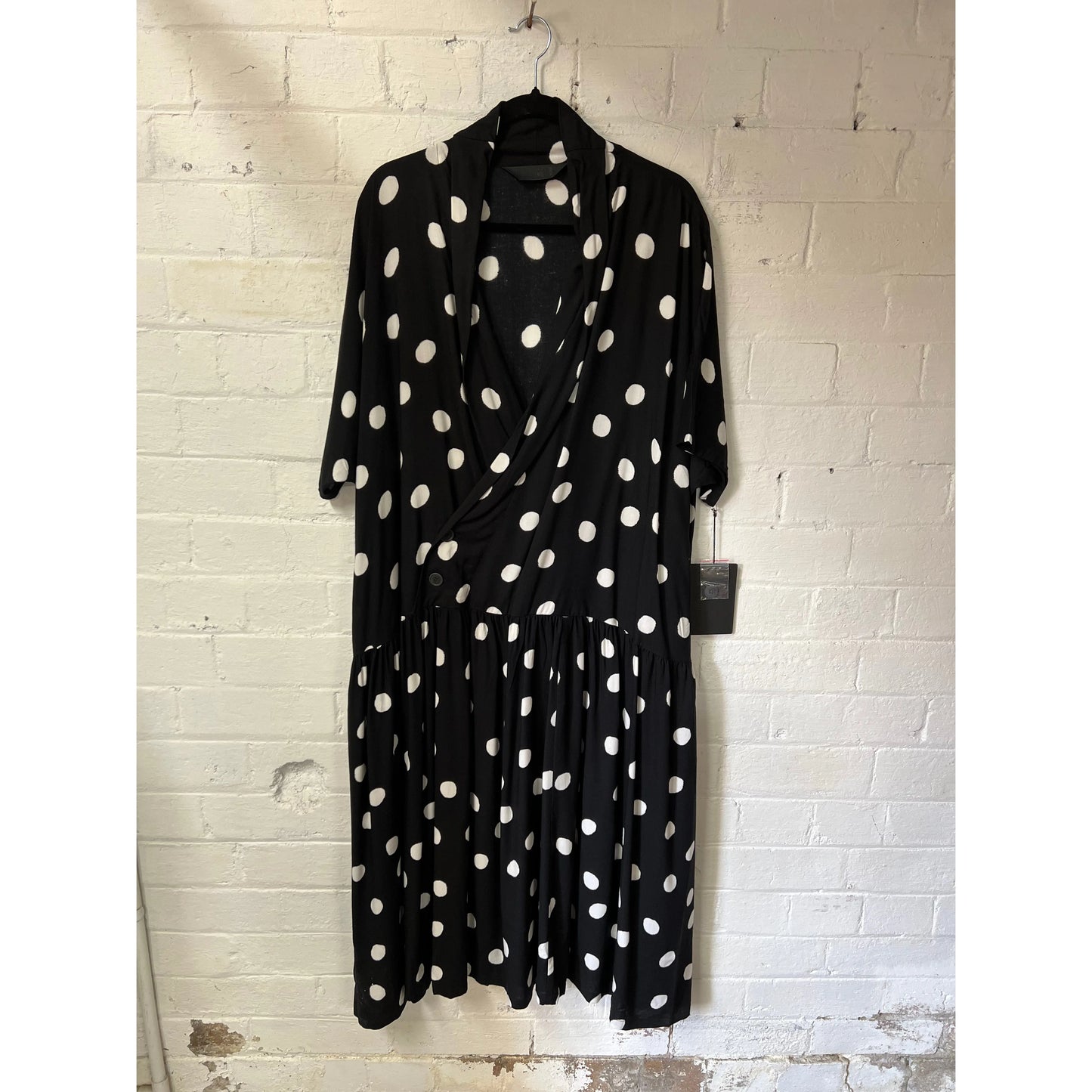 Moyuru Dress 463 - Black/White
