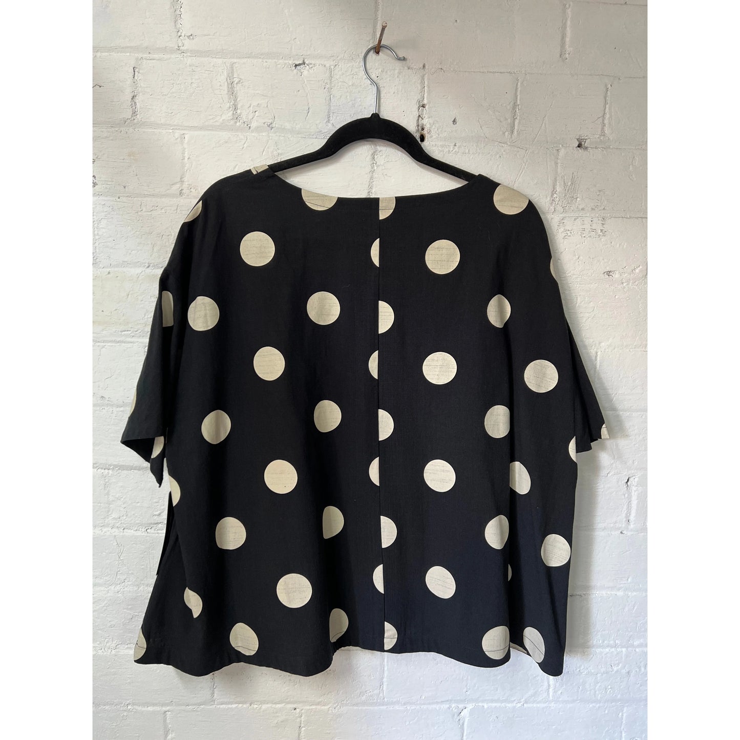 Moyuru Blouse 642 - Black/Natural
