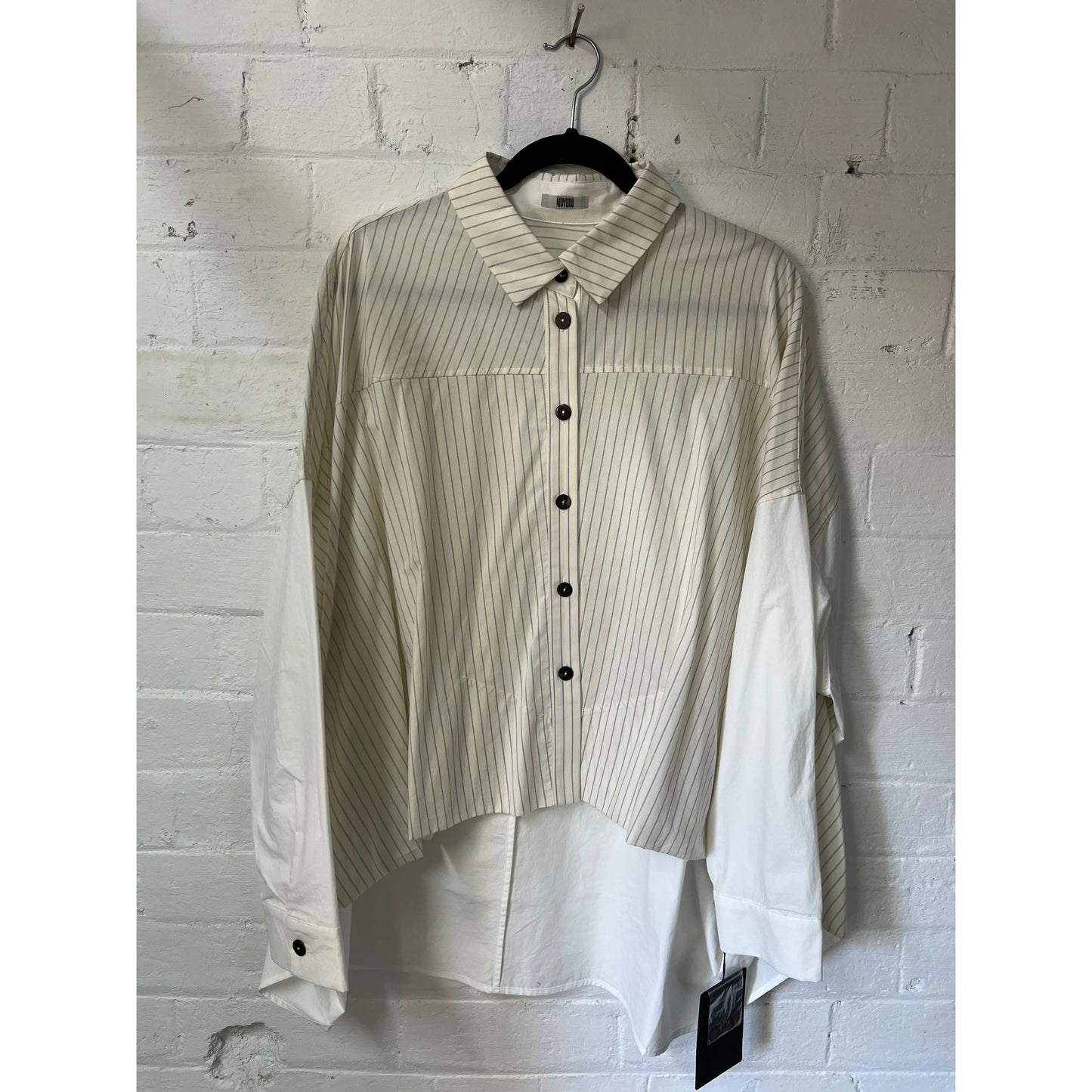 Moyuru Blouse 630 - Natural/Black