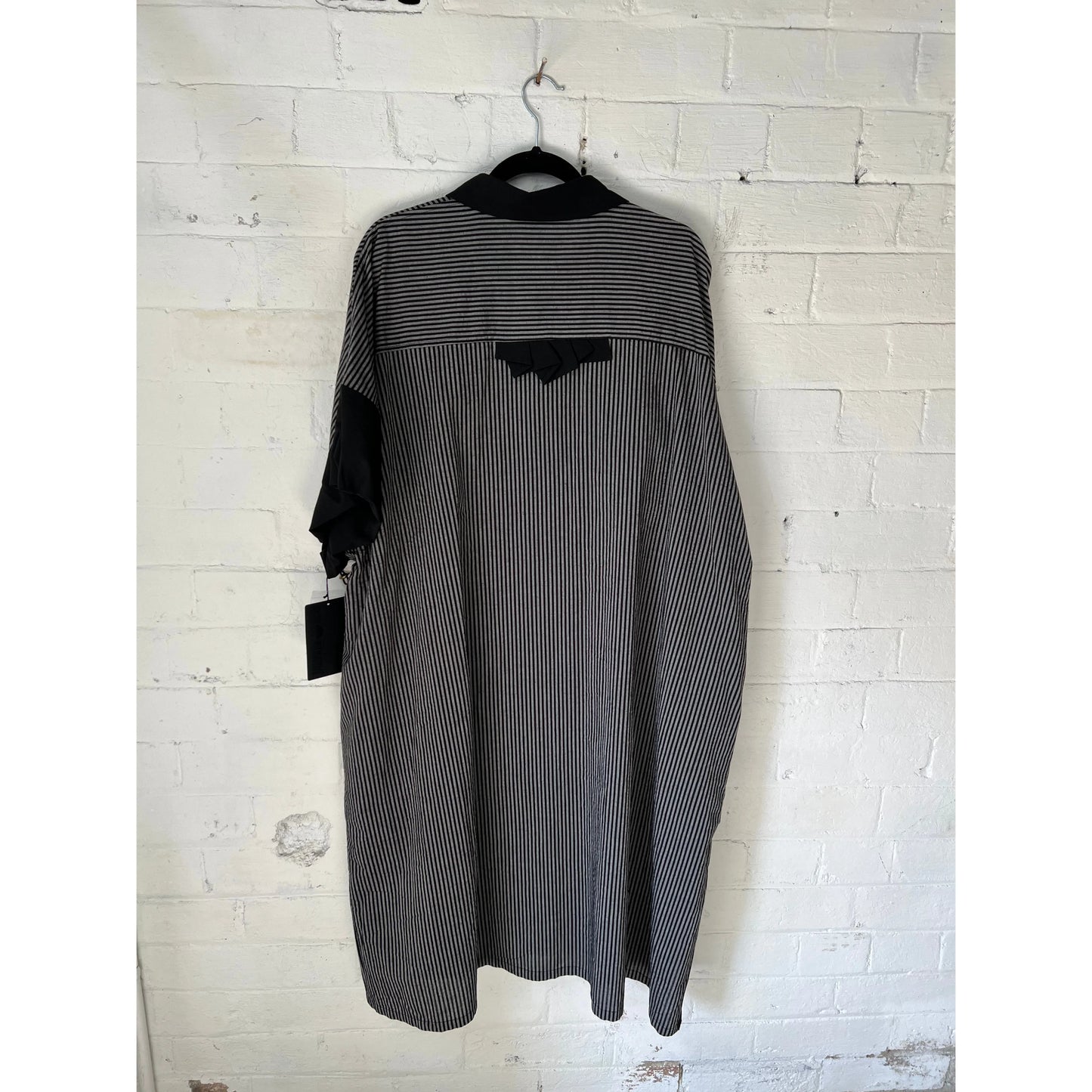 Moyuru Dress 612 - Black/Grey Stripe