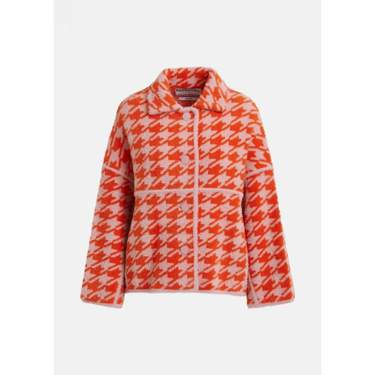 Essentiel Antwerp Joking Cardigan - Dusty Pink/Orange