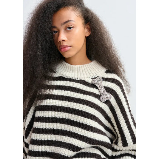 Essentiel Antwerp Jwouf Bone Brooch