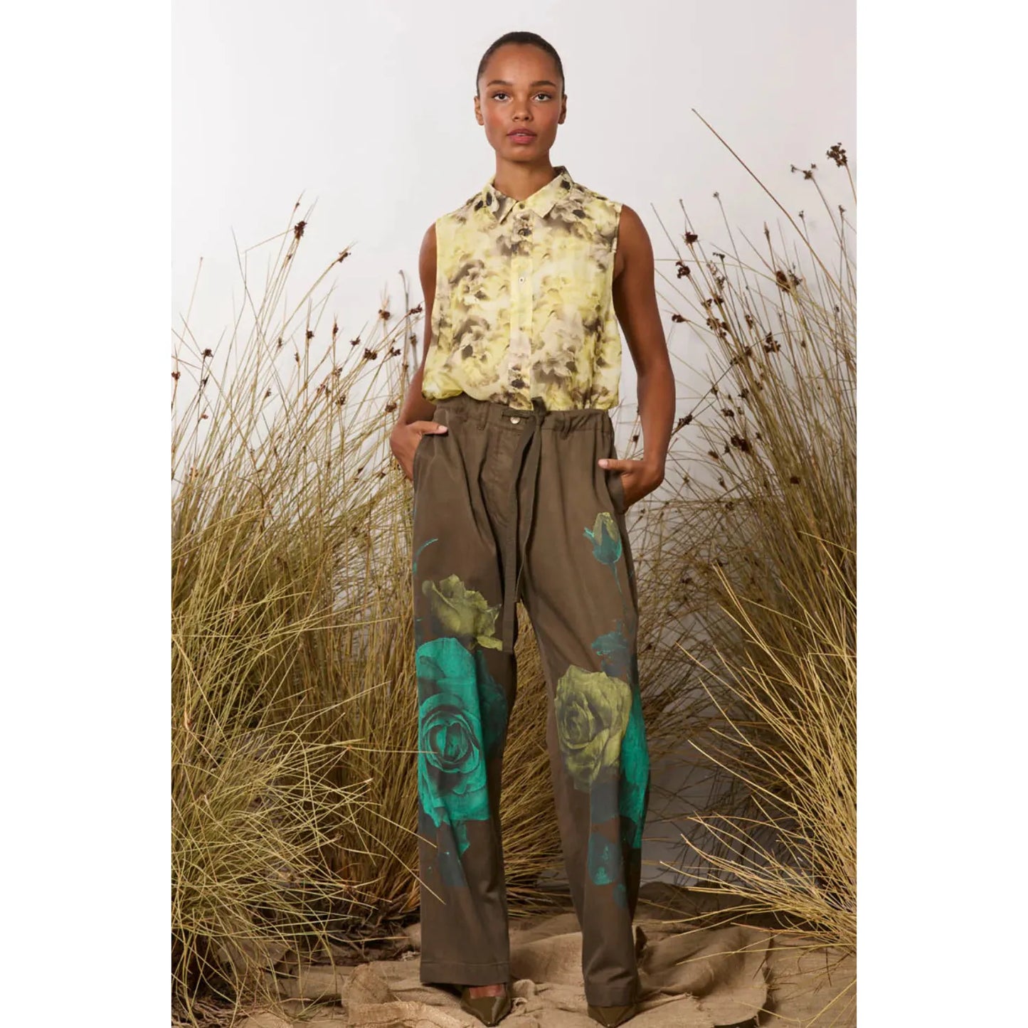 M.A Dainty Journal Pants - Cameo Roses