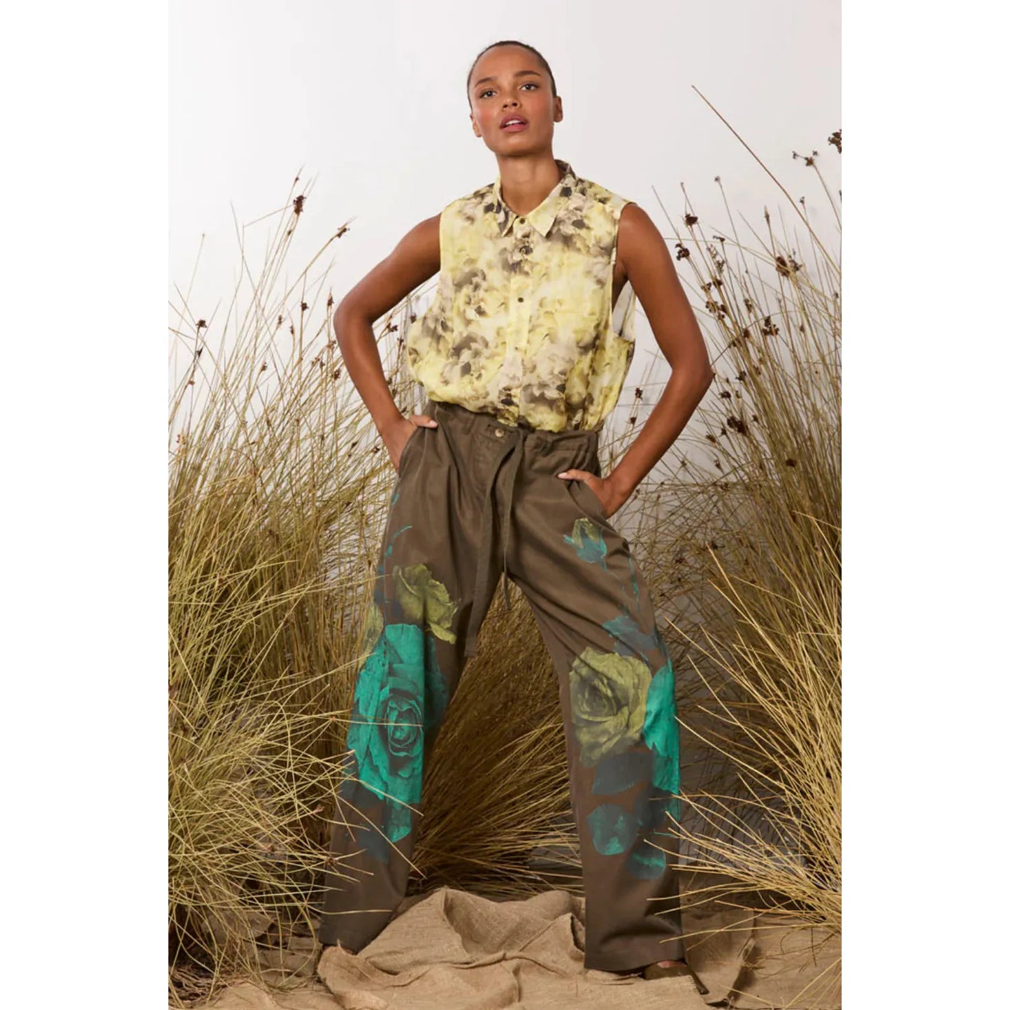 M.A Dainty Journal Pants - Cameo Roses